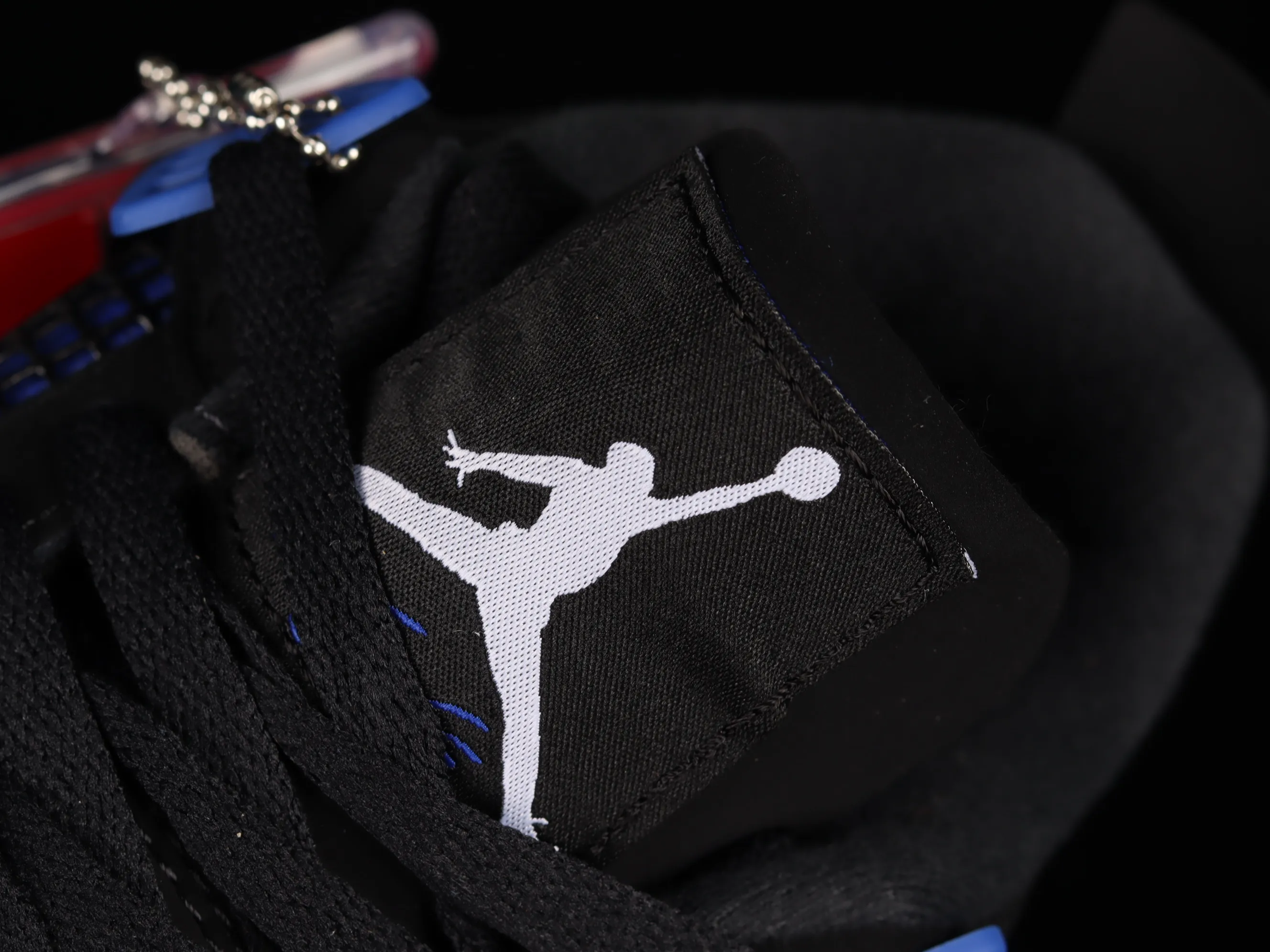 All categories Air Jordan Jordan series basketball shoes Air Jordan 4 Air Jordan 4 Retro "Heilan" AJ4 Joe 4 black and blue retro casual sports culture basketball shoes CT8527-018